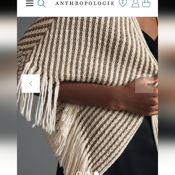 Anthropologie Metallic Fringe Cardigan Sweater - Picture 2 of 7